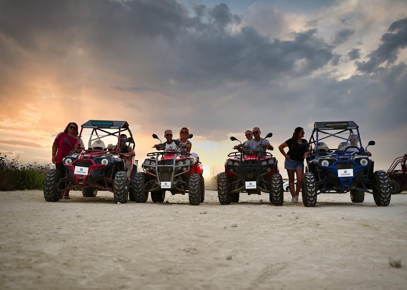 Pride quad tour along Gozo’s shoreline.