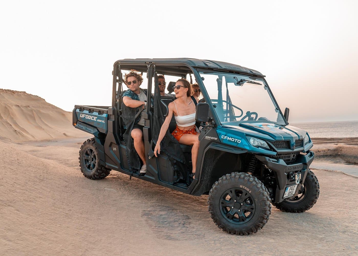 Full-day Gozo buggy tour with lunch and a Comino swim stop.